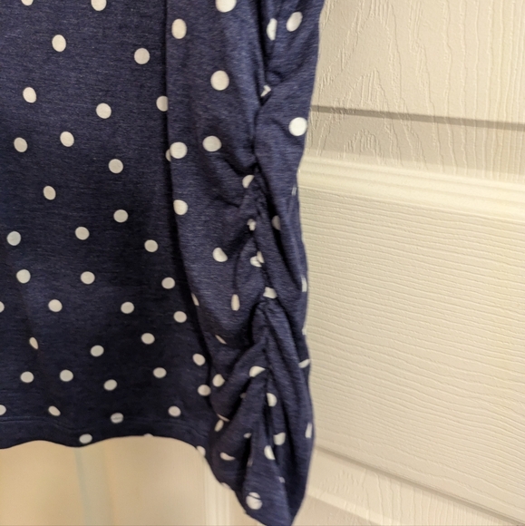 New with tags! Purple tee with white polka dots, size 22/24 - Picture 5 of 13